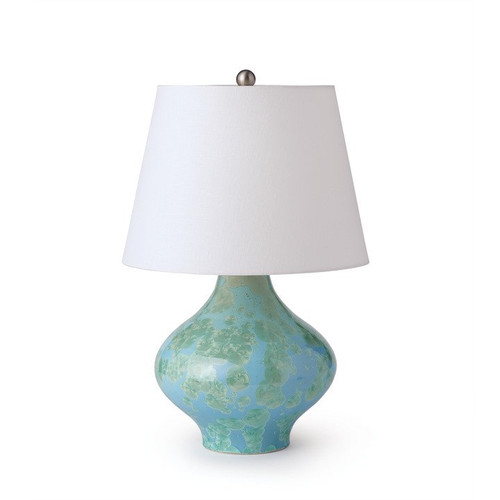 Crystalline Jade Dover Lamp by Simon Pearce