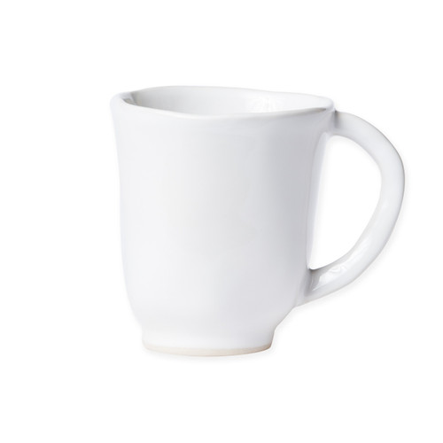 Vietri Aurora Snow Mug