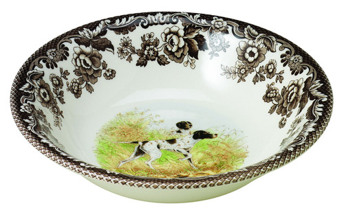 Woodland Flat Coated Pointer Ascot Cereal Bowl by Spode