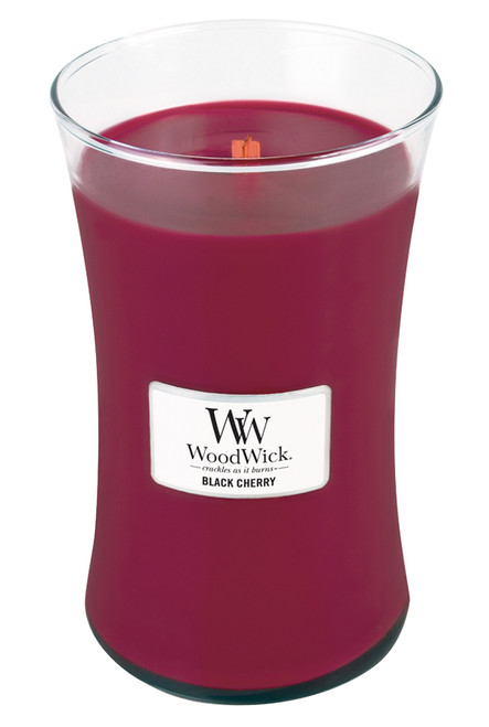 WoodWick Candles Black Cherry 22 oz. Jar Candle