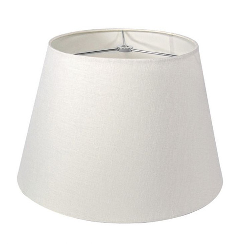 Linen Pembroke White 18" Lamp Shade by Simon Pearce