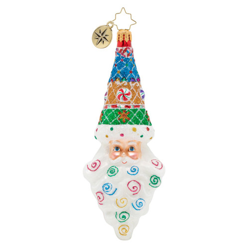 Sugary Sweet Mr. Claus Ornament by Christopher Radko