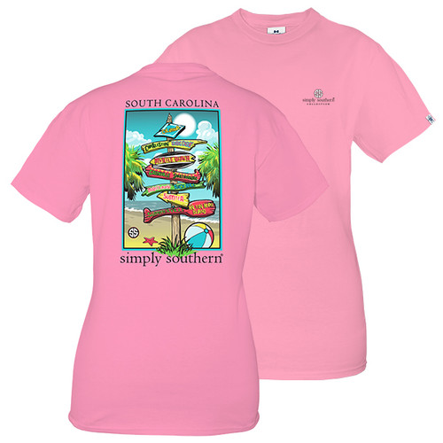 Small South Carolina Short Sleeve State Tee by Simply Southern