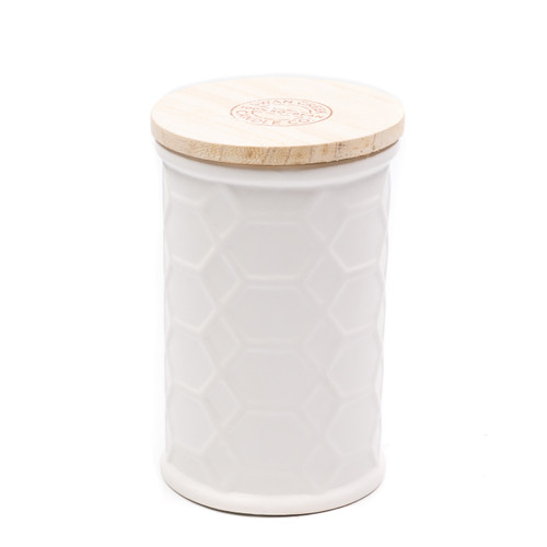 Fresh Cut Christmas Tree White Collection Round Canister Swan Creek Candle
