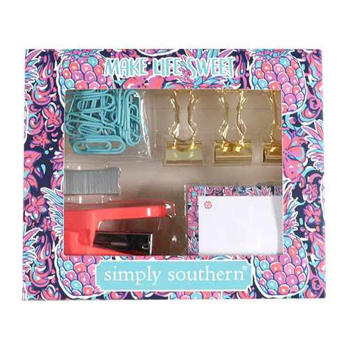 Make Life Sweet Pineapple Stationery Set by Simply Southern