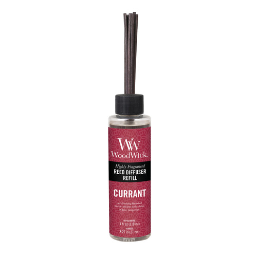 WoodWick Candles Currant 4 oz. Reed Diffuser REFILL