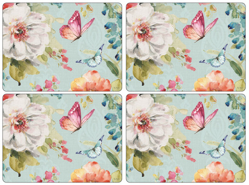 Set of 4 Colorful Breeze Placemats by Pimpernel