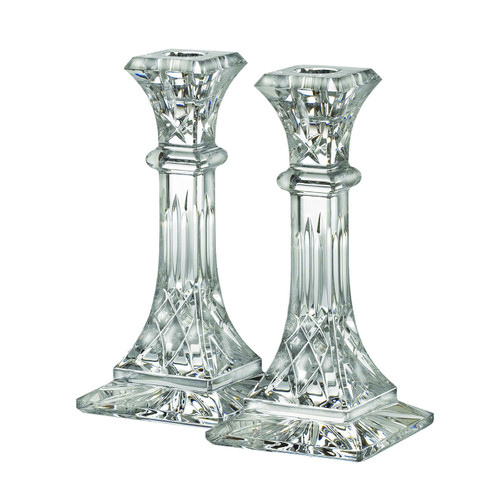 Lismore 8" Candlestick Pair by Waterford