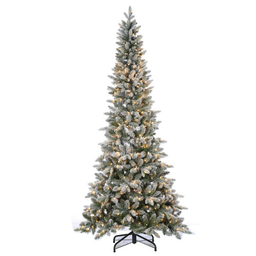 Flocked 7.5 ft. Canyon Fir by Sterling Tree