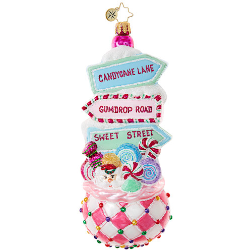 Sweet Street Treat Ornament by Christopher Radko