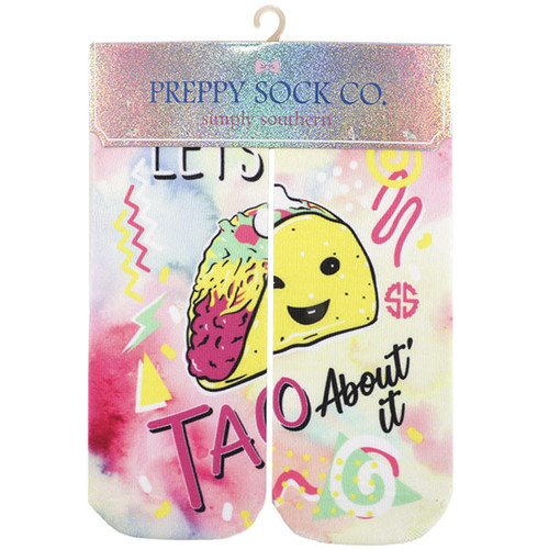 Let's Taco About It Ankle Socks by Simply Southern