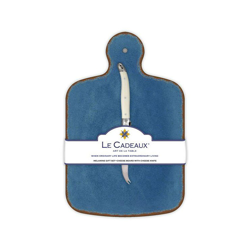 Antiqua Blue Cheese Board With Knife by Le Cadeaux