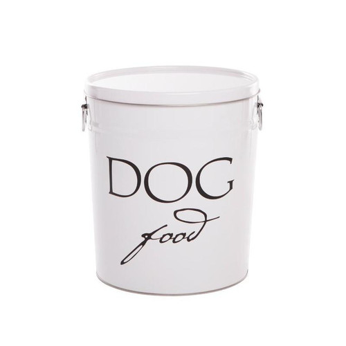 Harry Barker Bon Chien Small Dog Food Storage Canister in Taupe