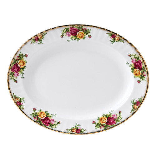 Old Country Roses Large Oval Platter by Royal Albert