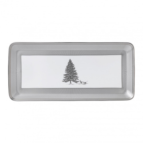 Winter White Sandwich Tray Rectangular by Wedgwood