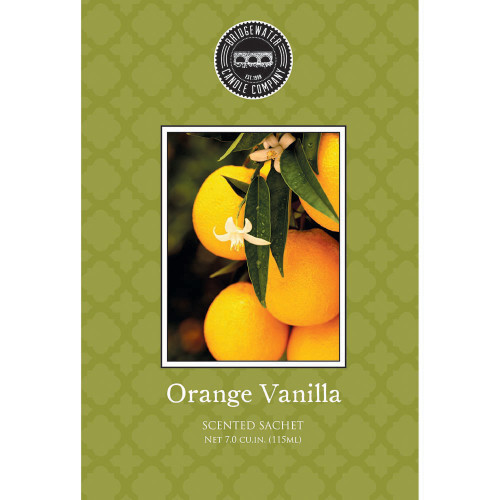 Orange Vanilla Scented Sachet by Bridgewater Candles