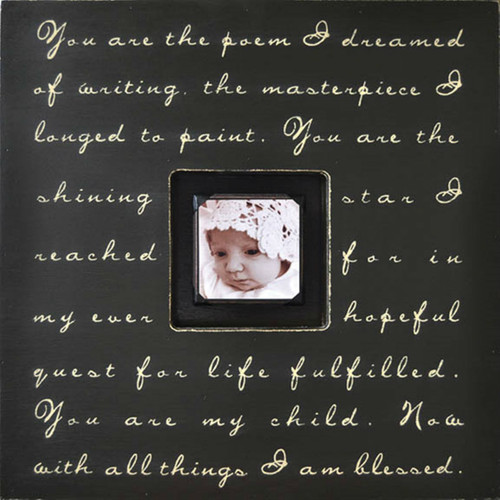 Black You Are The Poem Photobox by Sugarboo Designs