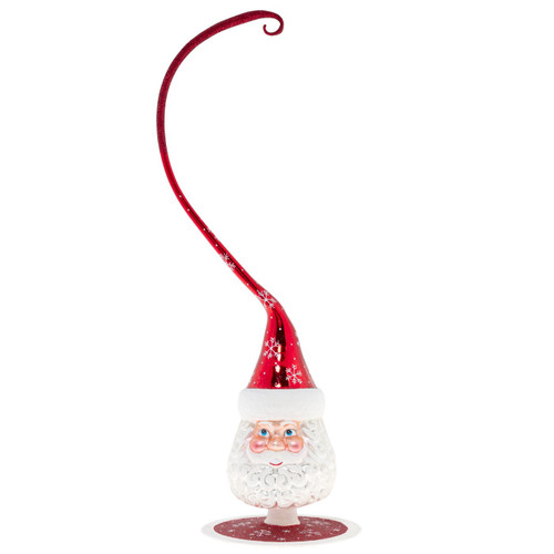 Smiling Santa Ornament Stand by Christopher Radko