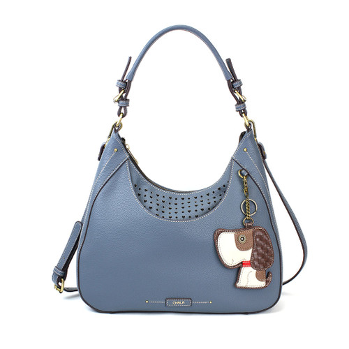 Blue Dog Sweet Hobo Tote by Chala