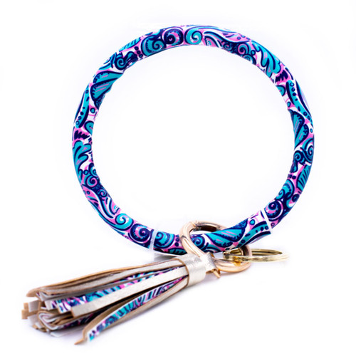 Swirl Bangle Key Ring by Simply Southern