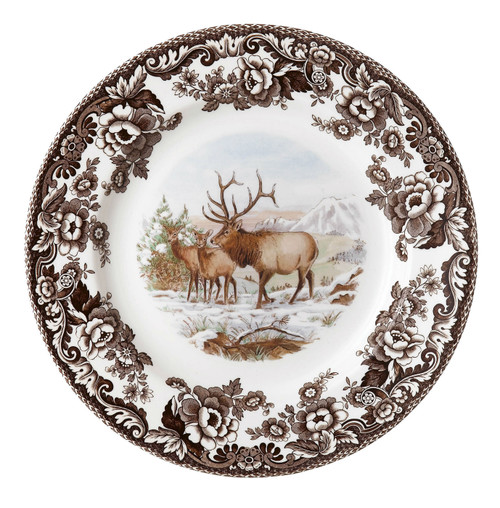 Woodland Elk Dinner Plate by Spode