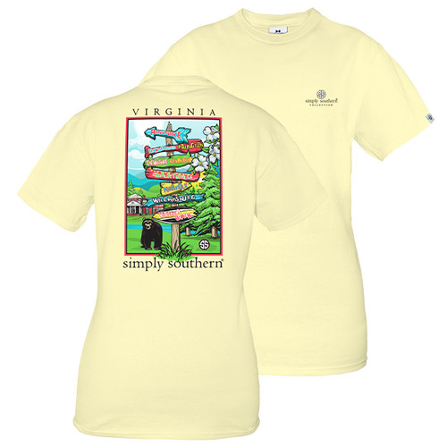 XXLarge Virginia Short Sleeve State Tee by Simply Southern