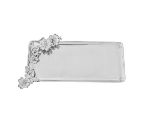 Butterfly Dogwood Oblong Tray by Arthur Court