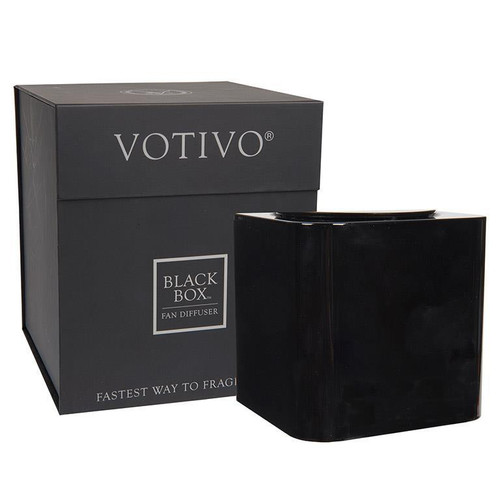 DISCONTINUED - Black Box Fan Diffuser by Votivo Candle