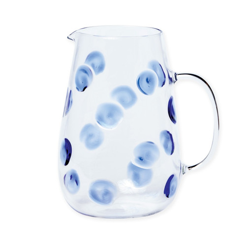 Vietri Drop Pitcher - Blue Vietri Drop Pitcher - Blue