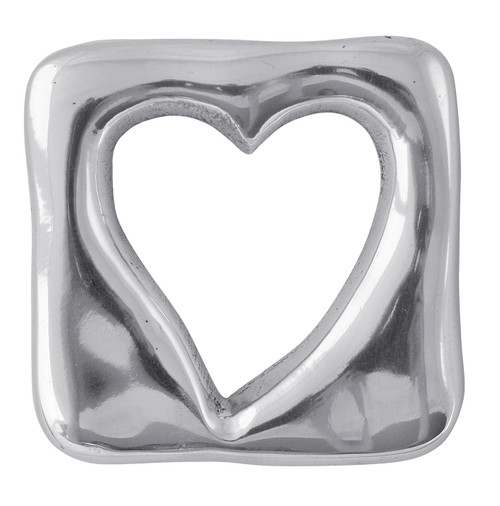 Open Heart Napkin Weight by Mariposa