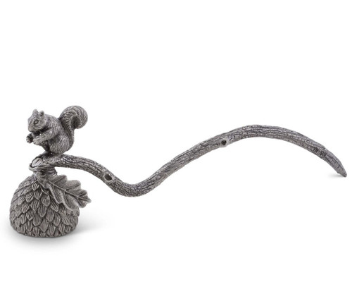 Squirrel Pewter Candle Snuffer by Vagabond House