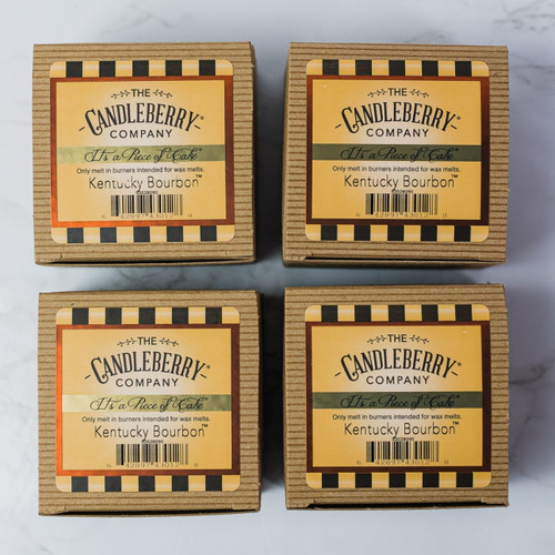 Kentucky Bourbon Cake Tart 4-Pack by Candleberry Candle