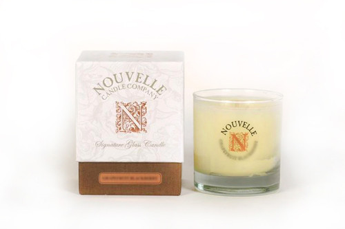Red Ginger & Hemp Large Signature Glass 11 oz. Nouvelle Candle