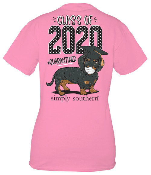 Large Class of 2020 Flamingo Short Sleeve Tee by Simply Southern