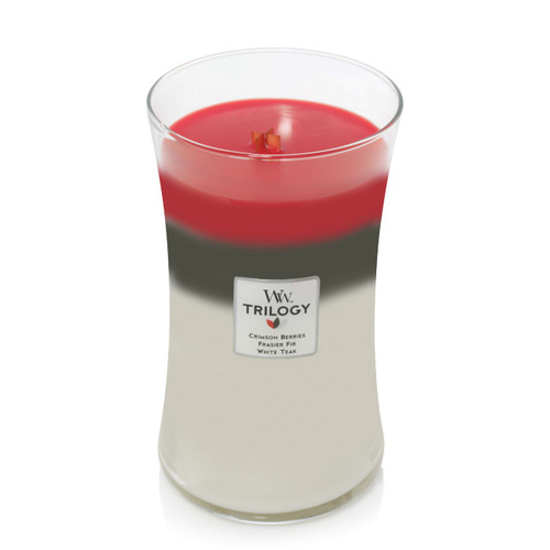 WoodWick Candles Winter Garland Trilogy 22 oz. Jar Candle