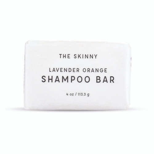 Calming Lavender Orange Shampoo Bar by Skinny & Co.