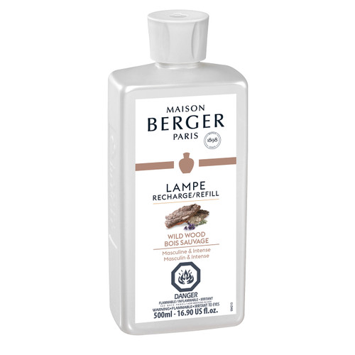 Wild Wood 500 ml (16.9 oz.) Fragrance Lamp Oil - Lampe Berger by Maison Berger
