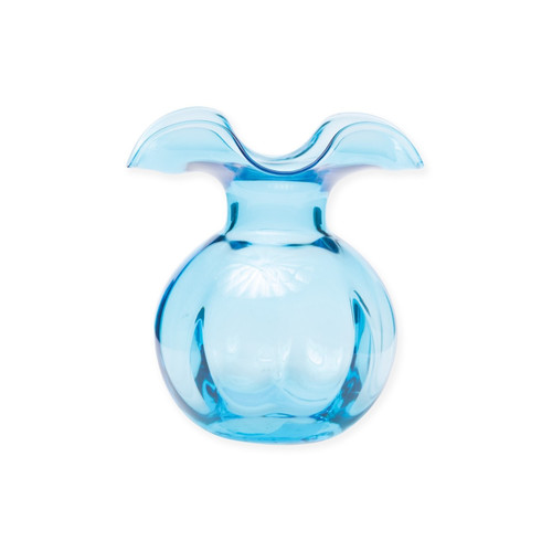 Vietri Italian Tableware Gift with Purchase: Vietri Hibiscus Glass Aqua Bud Vase