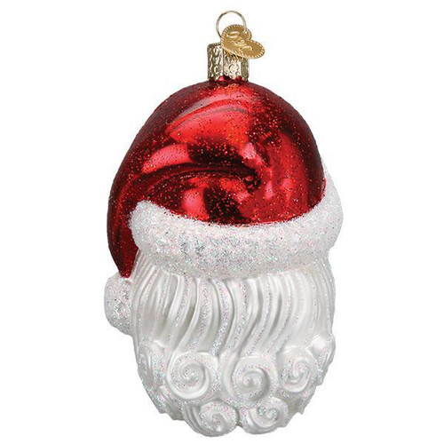 Old World Christmas Santa With Face Mask
