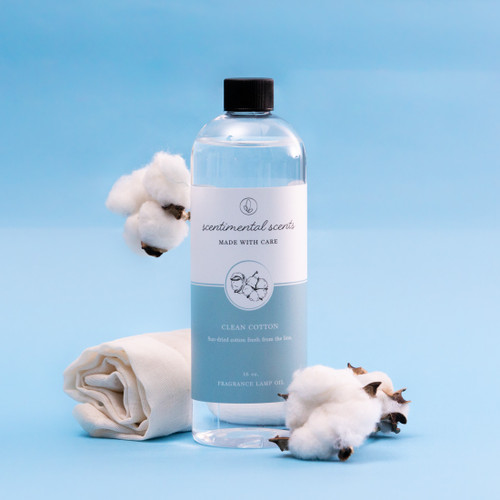 Clean Cotton Lamp Oil by Scentimental Scents