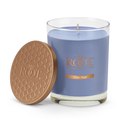 Lilac Sage Hive Glass Candle by Root