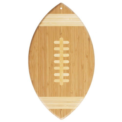 Football Shaped Serving and Cutting Board by Totally Bamboo