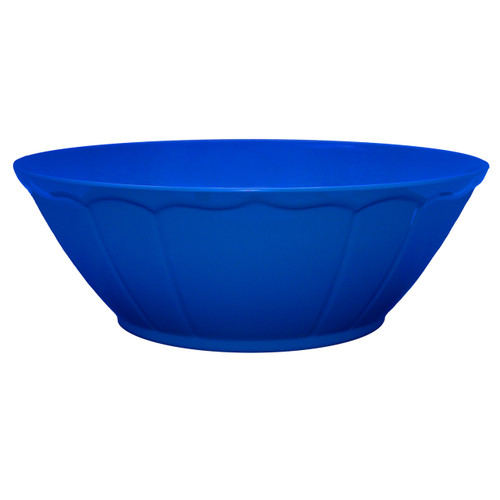 12.5 in Salad Bowl Terra Dark Blue by Le Cadeaux