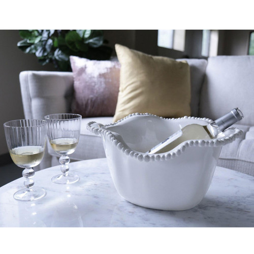 VIDA Alegria Ice Bucket White by Beatriz Ball