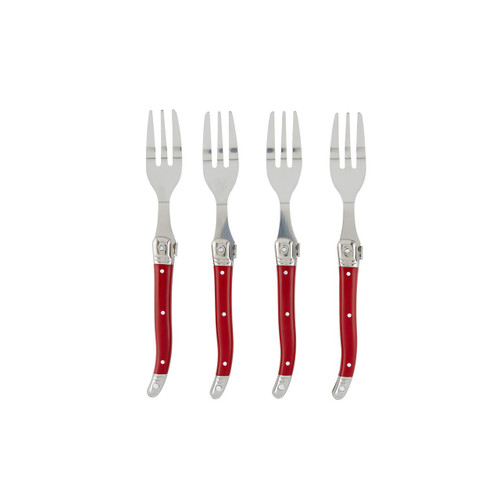 Red Cardboard Book Box - Charcuterie Forks by Santa Barbara Design Studio