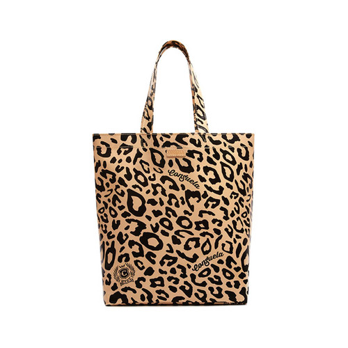 consuela leopard tote