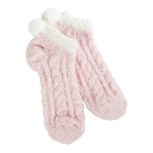 Crescent Sock Co. "The World's Softest Sock" - Adobe Rose 684 Cozy Pom