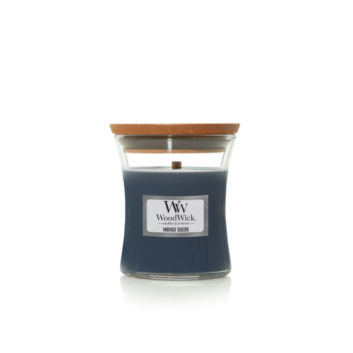 Indigo Suede WoodWick Mini Hourglass