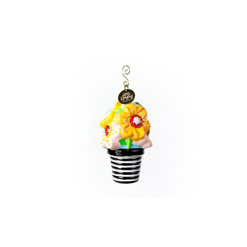 Flower Pot Ornament | Happy Everything