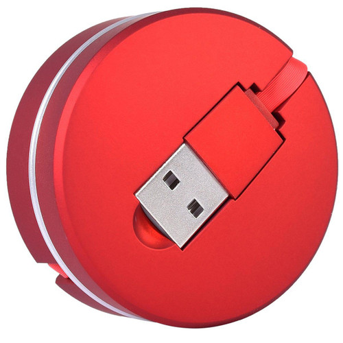 Retractable 3 In 1 Charger-Red by Mad Man Retractable 3 In 1 Charger-Red by Mad Man